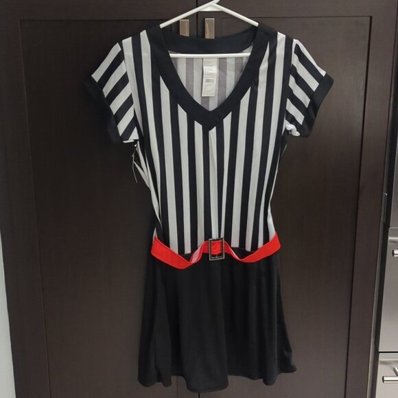 Women's Referee Costume With Cap - Size Large NWT - Picture 1 of 4